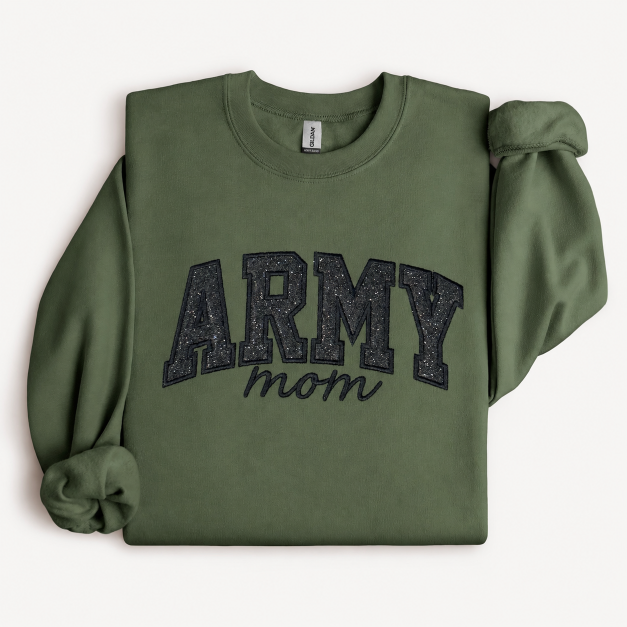 Army Embroidered Sweatshirt