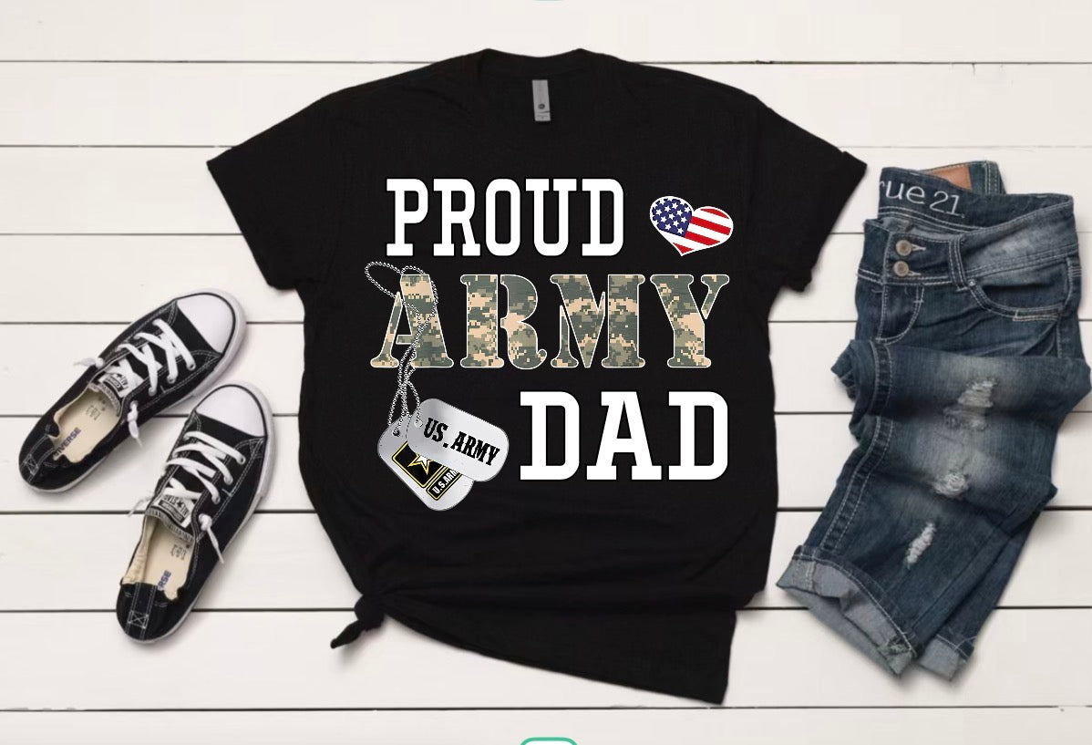 Army T-Shirt Personalized (any name)